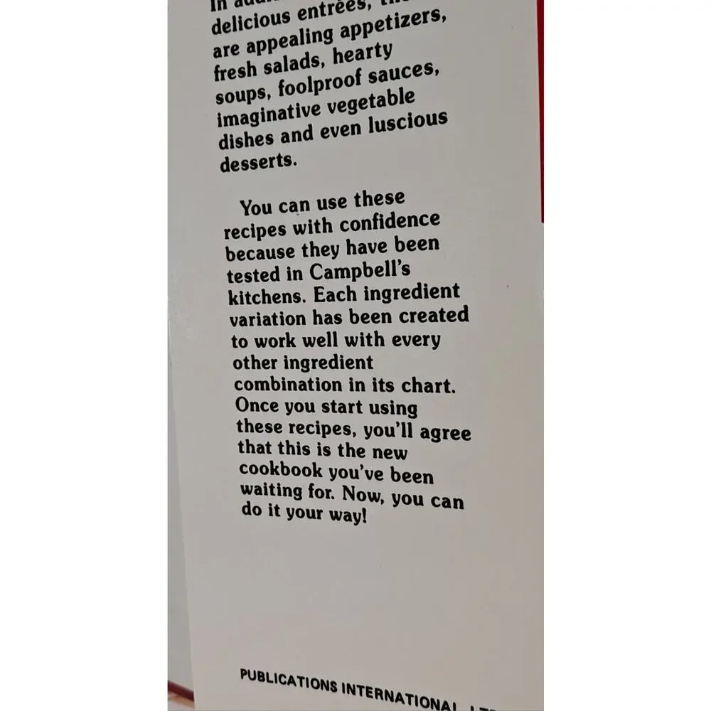 1985 Over 19000 Recipes Campbell's Creative Cooking With Soup